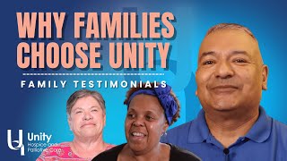 Hospice Testimonial | Families share their experience | Unity Hospice and Palliative Care