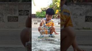 membangun piramida #mainananak #cute #babycute #funny #cutebaby #play