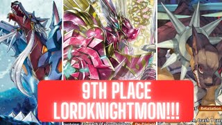 9TH PLACE ULTIMATE CUP LORDKNIGHTMONX DECK PROFILE! | Digimon TCG| LM Set