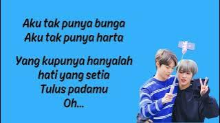 Doyoung & Haechan Cover - Cinta Luar Biasa (Andmesh Kamaleng) - Lirik Lagu/Song Lyric