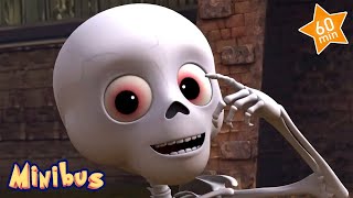 Kids Songs for Halloween 2021  ! The Baby Skeleton Dance + Nursery Rhymes for Children