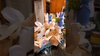 Getting ready for Annual family Easter Egg Hunt.  #diy #paperbagbunnies