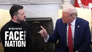 What triggered the tense exchange between Trump, Zelenskyy?