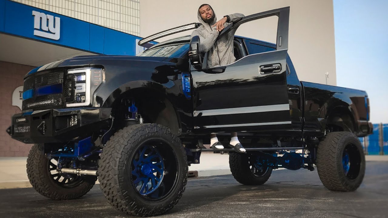 BJ Goodson of the New York Giants Ford F250  - Built by Rebel Motors