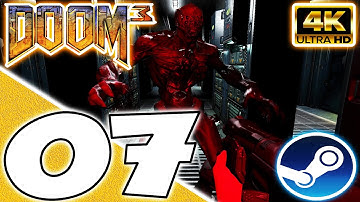 Doom 3: Redux - 100% Walkthrough (No Damage, Nightmare) Part 7 - Alpha Labs Sector 3 (UHD) [4K60FPS]