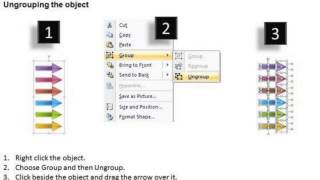 6 stages parallel steps processing mode business plan template powerpoint templates