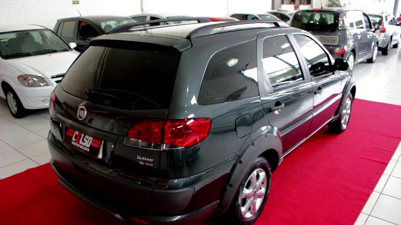 Fiat Palio Weekend Weekend Trekking 1.6 Manual Flex Cinza 2012/2013