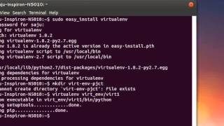 How to activate and deactivate  virtual environment in ubuntu