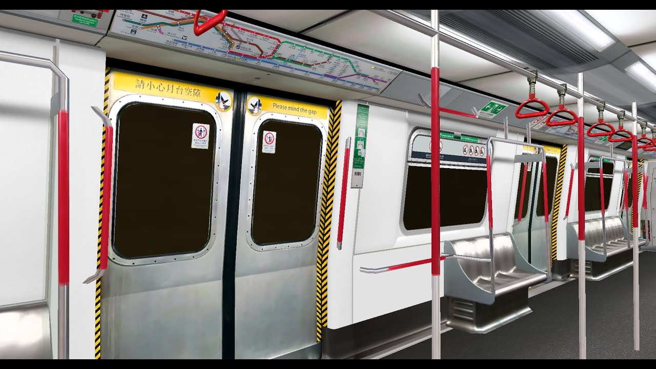 [OpenBVE] MTR Tsuen Wan Line M-Train [A105-A132] From Tsim Sha Tsui To ...