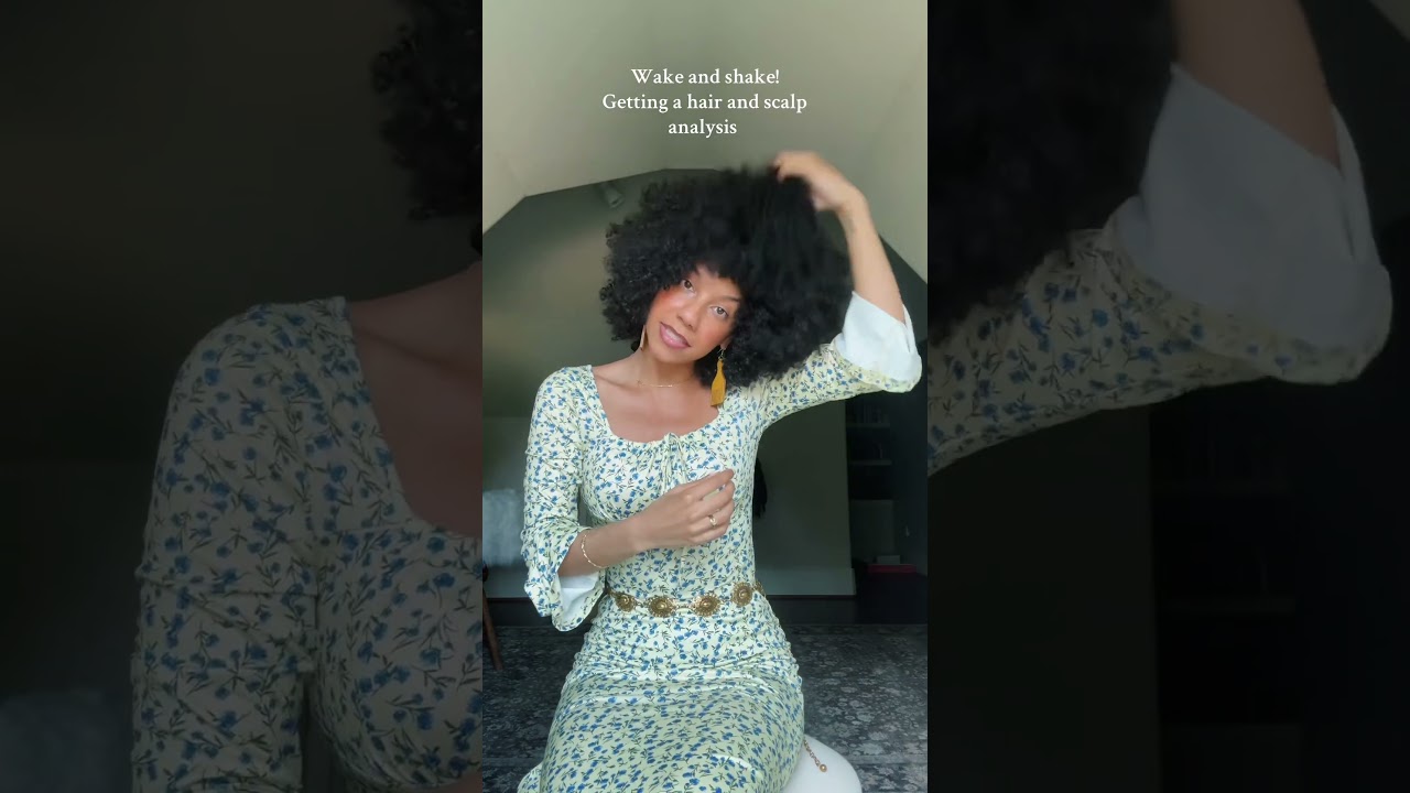 Wake and shake!! + hair and scalp analysis 💃🏽