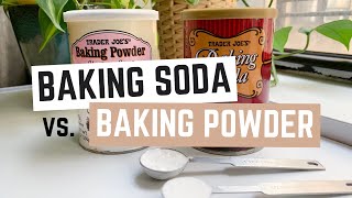 BAKING SODA vs. BAKING POWDER » what's the difference?