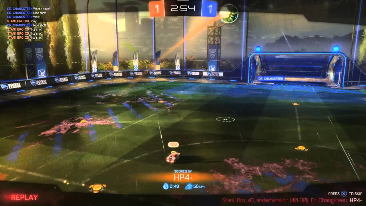 HP4- Rocket League Freestyle Rocket Jump