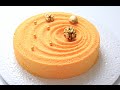 Муссовый апельсиновый торт, покрытый велюром / Mousse Orange Cake