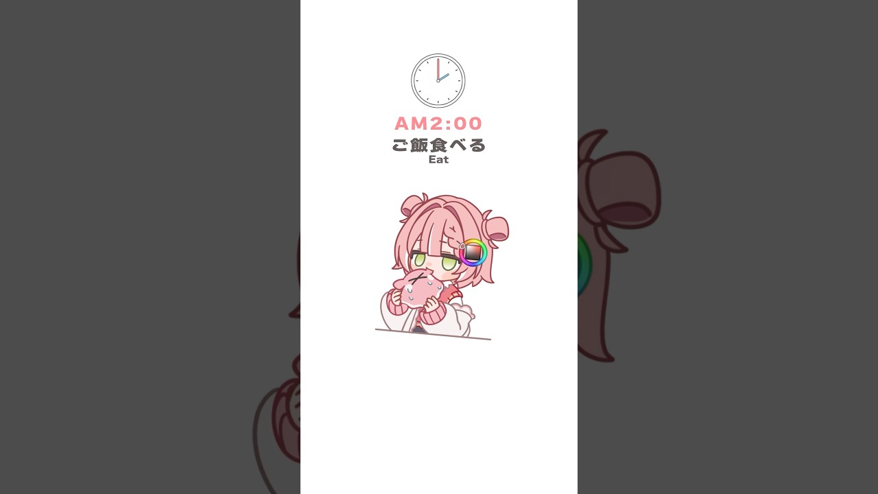 絵描きの修羅場タイムスケジュール⏰#shorts #イラスト #illustration