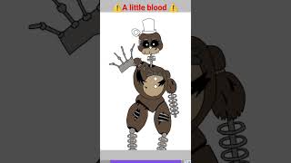 Drawing Ignited Freddy Fnaf#art #drawingtimelapse #drawing #foryou #timelapseart #fnaf