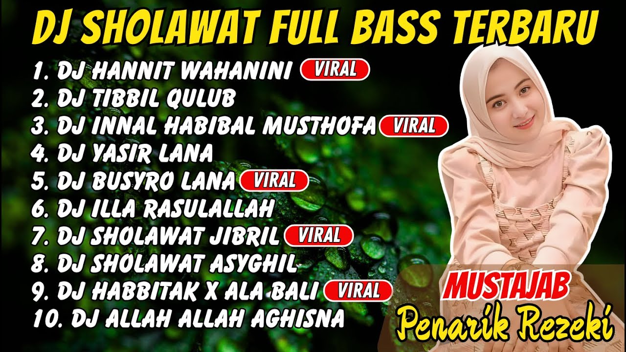 DJ SHOLAWAT TERBARU 2025 - HANNIT WAHANINI, HABBITAK X ALA BALI, BUSYRO LANA, SHOLAWAT JIBRIL