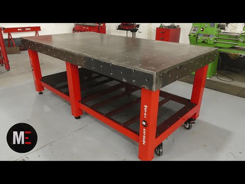 FABRIQUE ESTA SUPER MESA DE SOLDAR PROFESIONAL DE 400 KILOS (Welding Table)