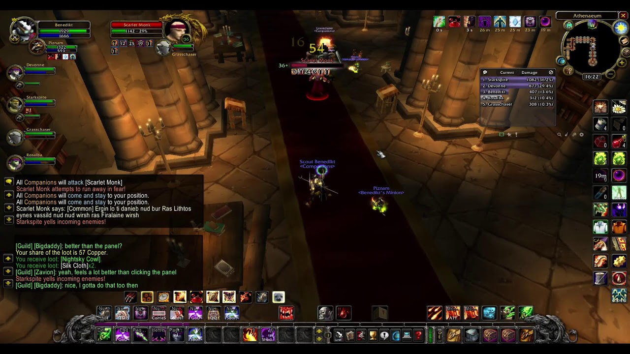 WoW Vanilla Singleplayer  / Ai party+raid bots  / NycterMoon  / Day 7 / Chill journey, no rush!