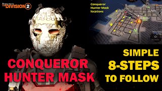 Conqueror Hunter Mask - Battle for Brooklyn - DIVISION 2 - Easy 8 steps to follow