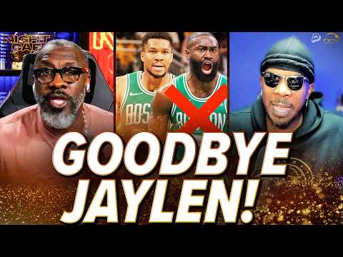 Thumbnail for Unc & Iso Joe REACT to rumors Giannis could Land in Boston with Jaylen Brown PACKED UP! | Nightcap