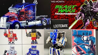 Transformers news figure reveals mini mates, loot crate megatron. Alien attack king prime rotb movie