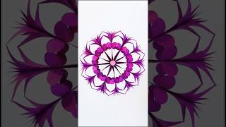 3D snowflake paper flower homedecor #diy #craft#christmas#snowflakes #wallhanging