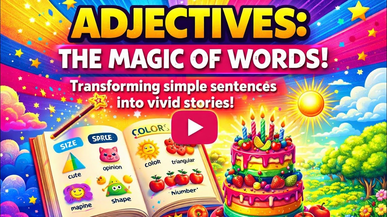 Master Adjectives Step by Step | Grammar Lesson for Kids | MyView Book 5 English