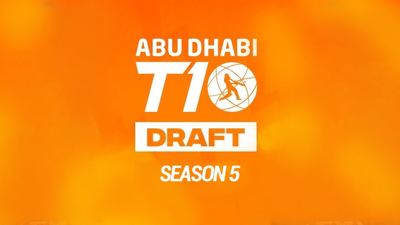 Abu Dhabi T10 Season 5 Official Draft 2021 | Live Stream