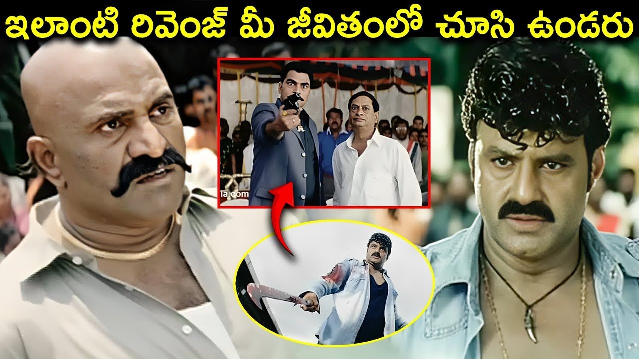 ఇది మామూలు రివెంజ్ కాదు | Balakrishna Super Hit Action Scene | Veerabhadra Movie Climax Scene