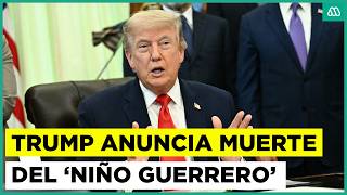 Trump dice que jefe de la banda venezolana Tren de Aragua murió en un ataque de EEUU