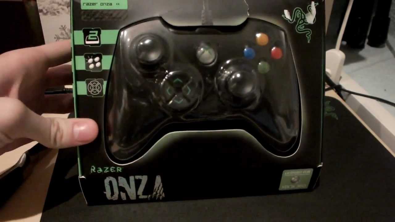 Unboxing Razer Onza (Всё в твоих руках).