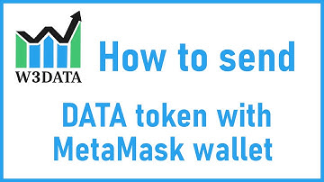 How to send DATA token with MetaMask Wallet