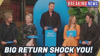 Days of our lives spoilers:HOT NEWS! DOOL Return List Beloved Characters Salem’s Big Drama revealed