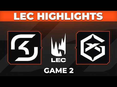 SK vs GX Highlights Game 2 | 2026 LEC Spring Split W2D2 | SK Gaming vs GIANTX by Onivia