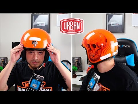 UNBOXING - Capacete Custom URBAN TUCCI 2018 - YouTube