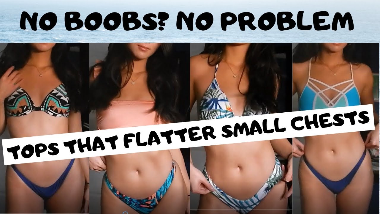 bikini tops that flatter small chests