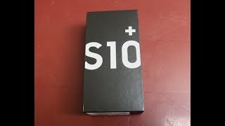 Samsung Galaxy S10 Plus Unboxing (worst unboxing of the best phone))
