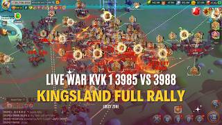 KINGSLAND KVK 1 WAR PAKE AKUN SPENDER FULL LEGEND 3985 VS 3988 !! BAD TRADE ?
