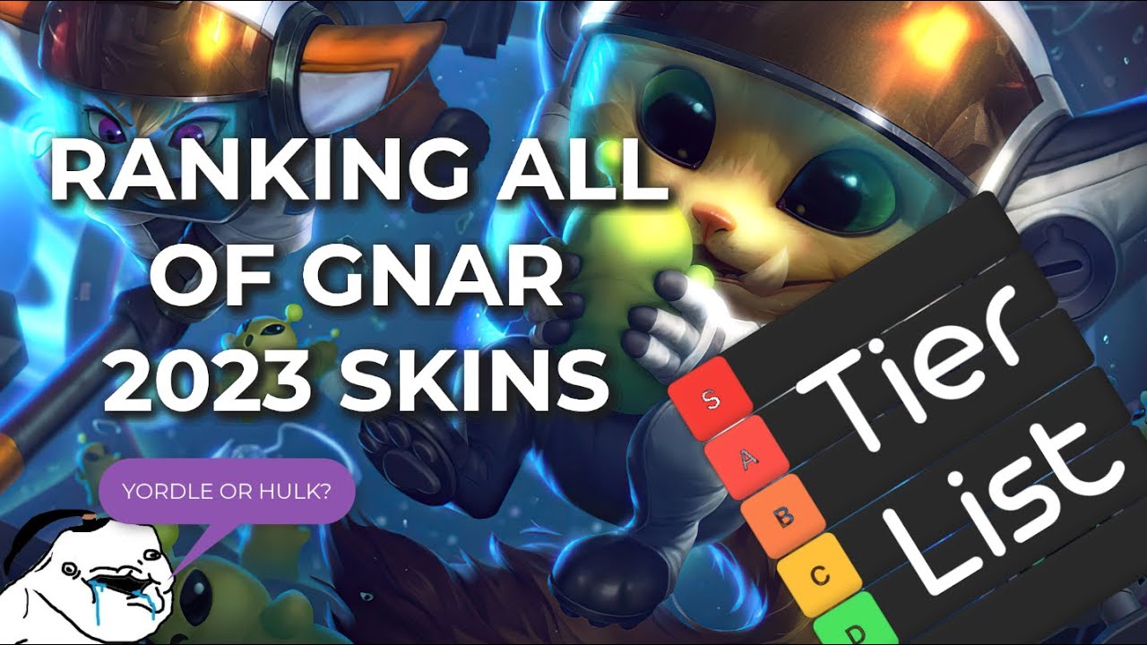 Ranking EVERY Gnar (Yordle Hulk) Skin 2023 in League of Legends 
