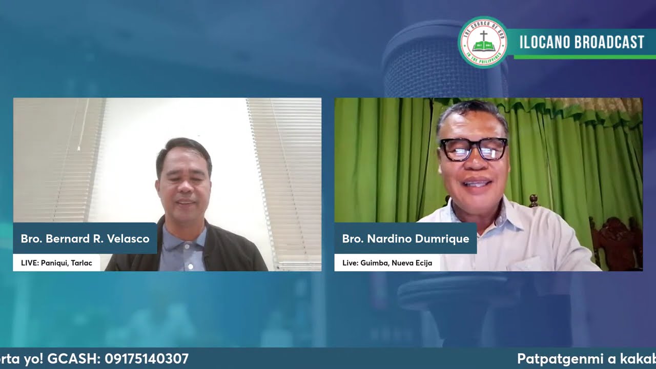 Thursday Ilocano Broadcast | Bro. Boyet Miguel (Recuerdo, Nueva Ecija)