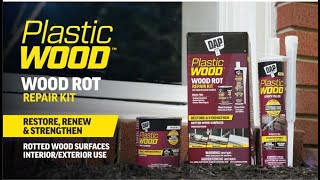Plastic Wood Wood Rot Repair Kit