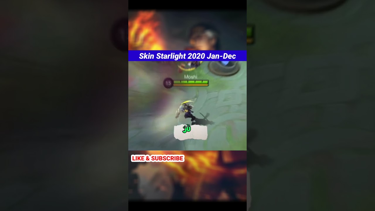 Urutan Skin Starlight 2020 