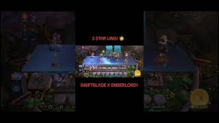 3 STAR LING!🌟 #gaming #mcgg #magicchessgogo #viral #mobilelegends #1stplace