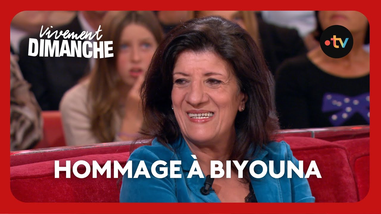 Biyouna : "Regarde la grosse voix, où est-ce qu'elle est !" - Vivement Dimanche 23 octobre 2011
