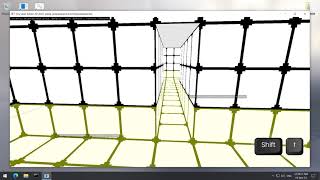 Creating two connected rooms in tiny level editor 3d