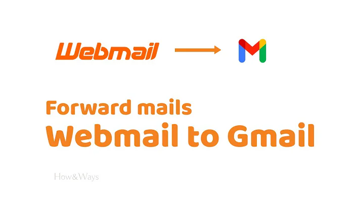 How to Auto Forward Webmail to Gmail | Get a Copy of Your Emails Sent to Another Email