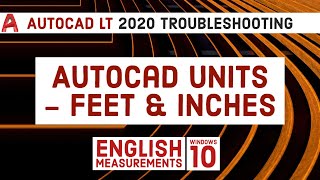 How to Make Autocad Understand Feet and Inches Units | Autocad Tutorial