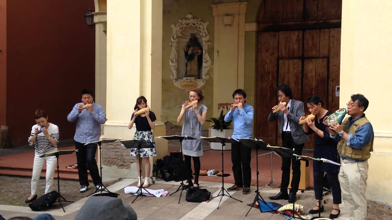 Budrio Ocarina Festival 2015 SweetPotato Ocarina Gassodan YouTube