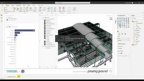 Tracer IFC - Overlaying 2 IFC Models in Power BI with 3D Visual