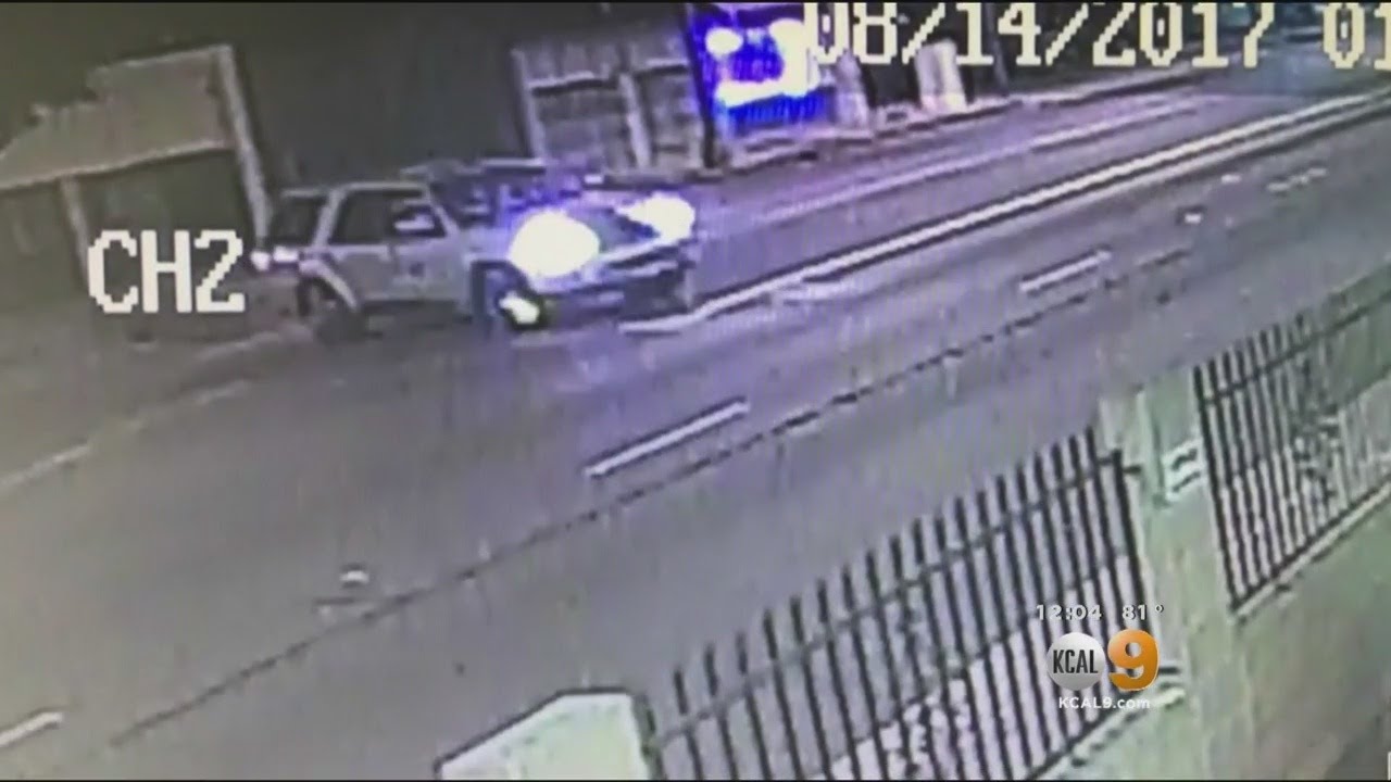 Caught On Video: SUV Circles Back To Look At Hit-And-Run Scene